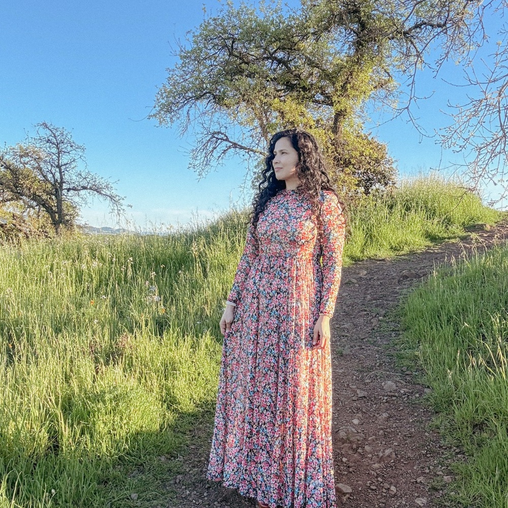 Vintage Bloom Maxi